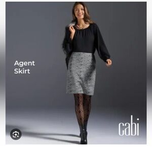 Cabi Agent Skirt Black Size 2